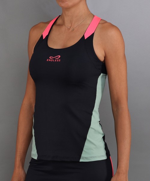 Camiseta Endless Grace Black Forest 1 endless-camiseta-grace-negro-verde-rosa-1